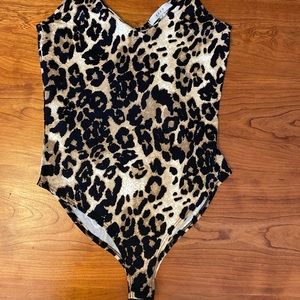 Cheetah Print Bodysuit